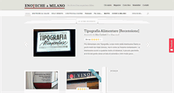 Desktop Screenshot of enotecheamilano.it